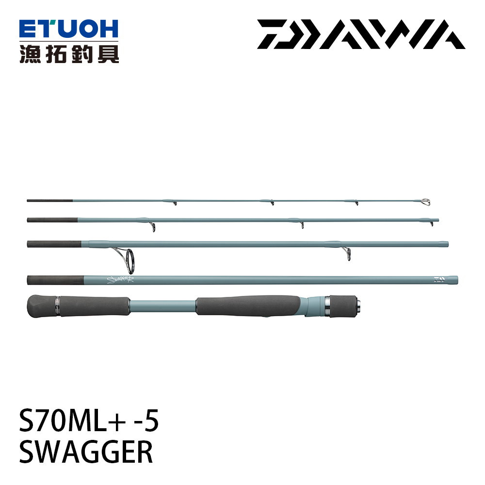 DAIWA SWAGGER S70ML+-5 [多節竿][淡水路亞竿] - 漁拓釣具官方線上購物平台